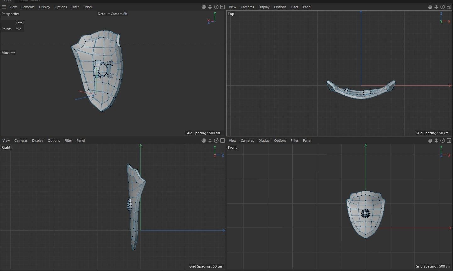 Medieval 3D Shield 3D model | CGTrader