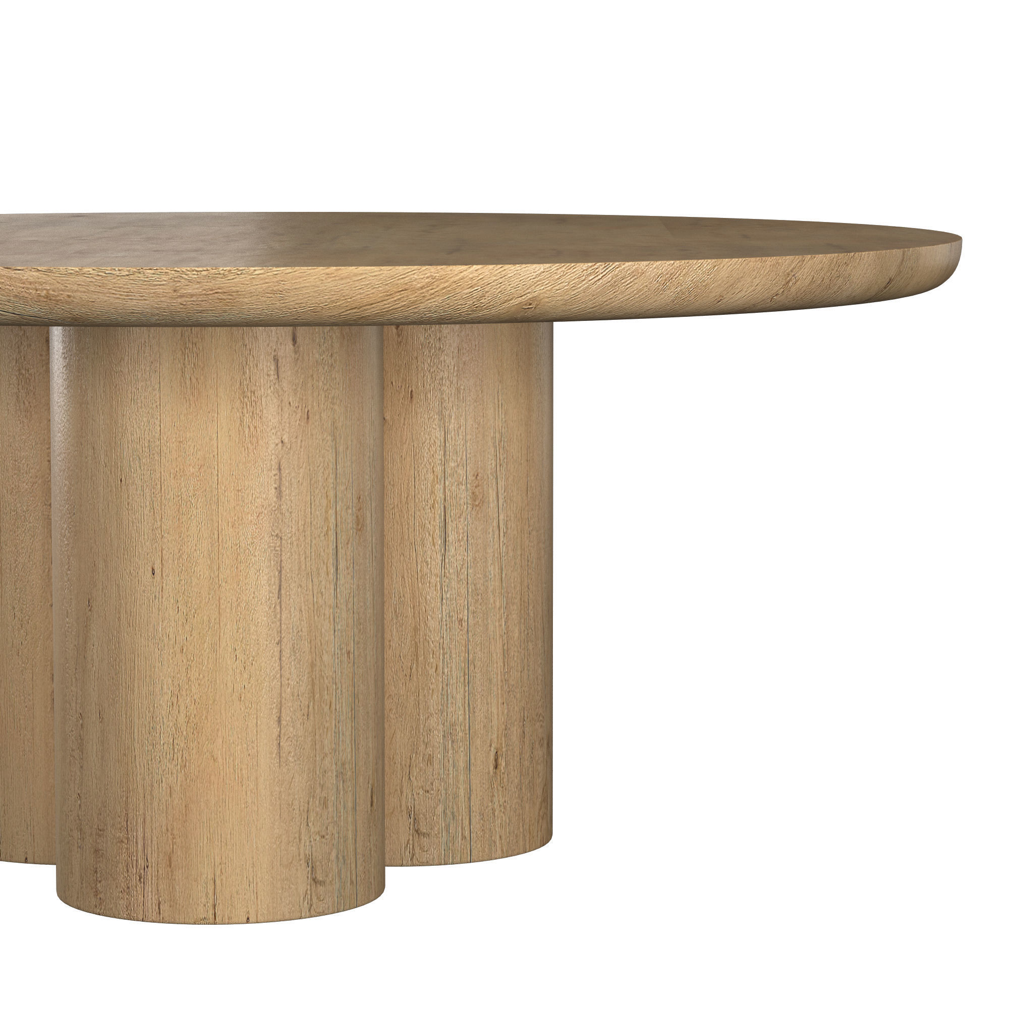 OSLO CYLINDER ROUND DINING TABLE 3D model_5