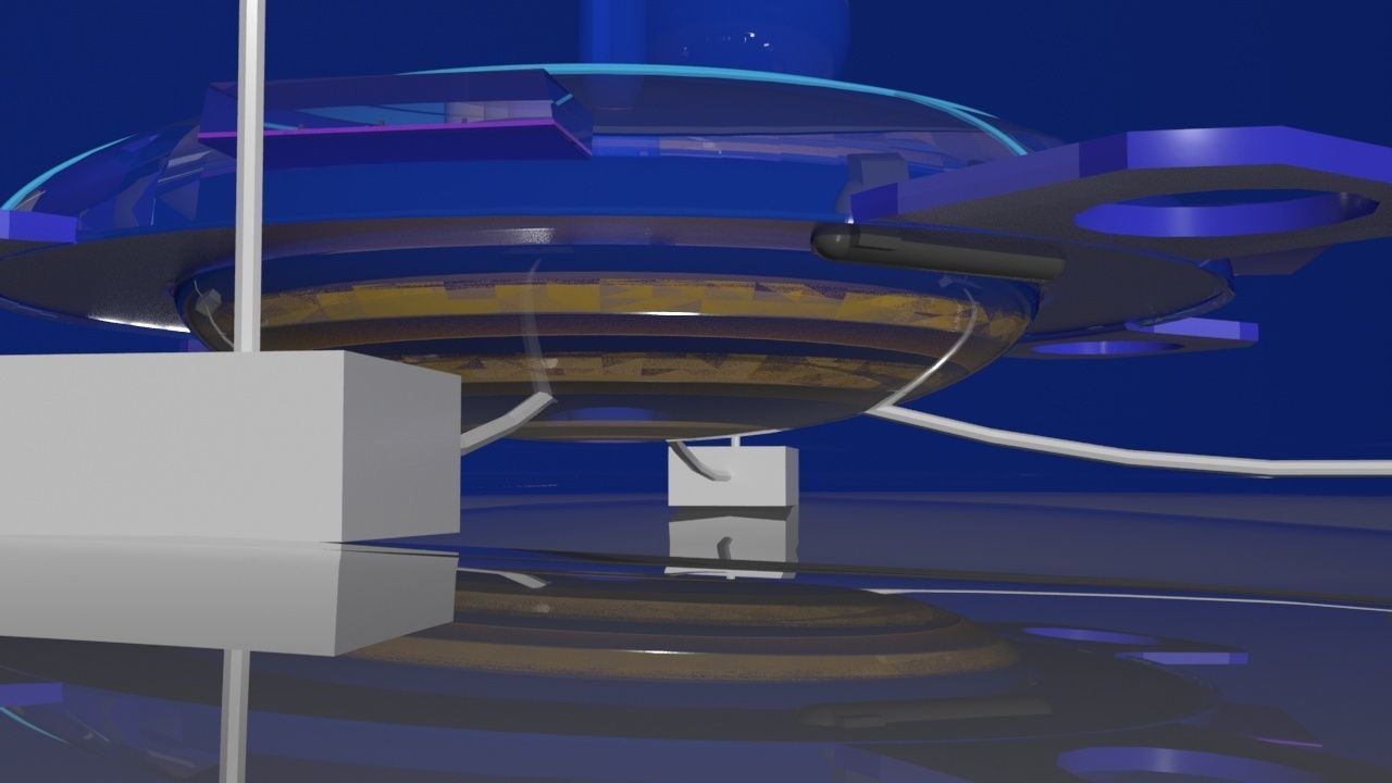 Sub Marine Observatory Aquarium - Concept 3D model_2