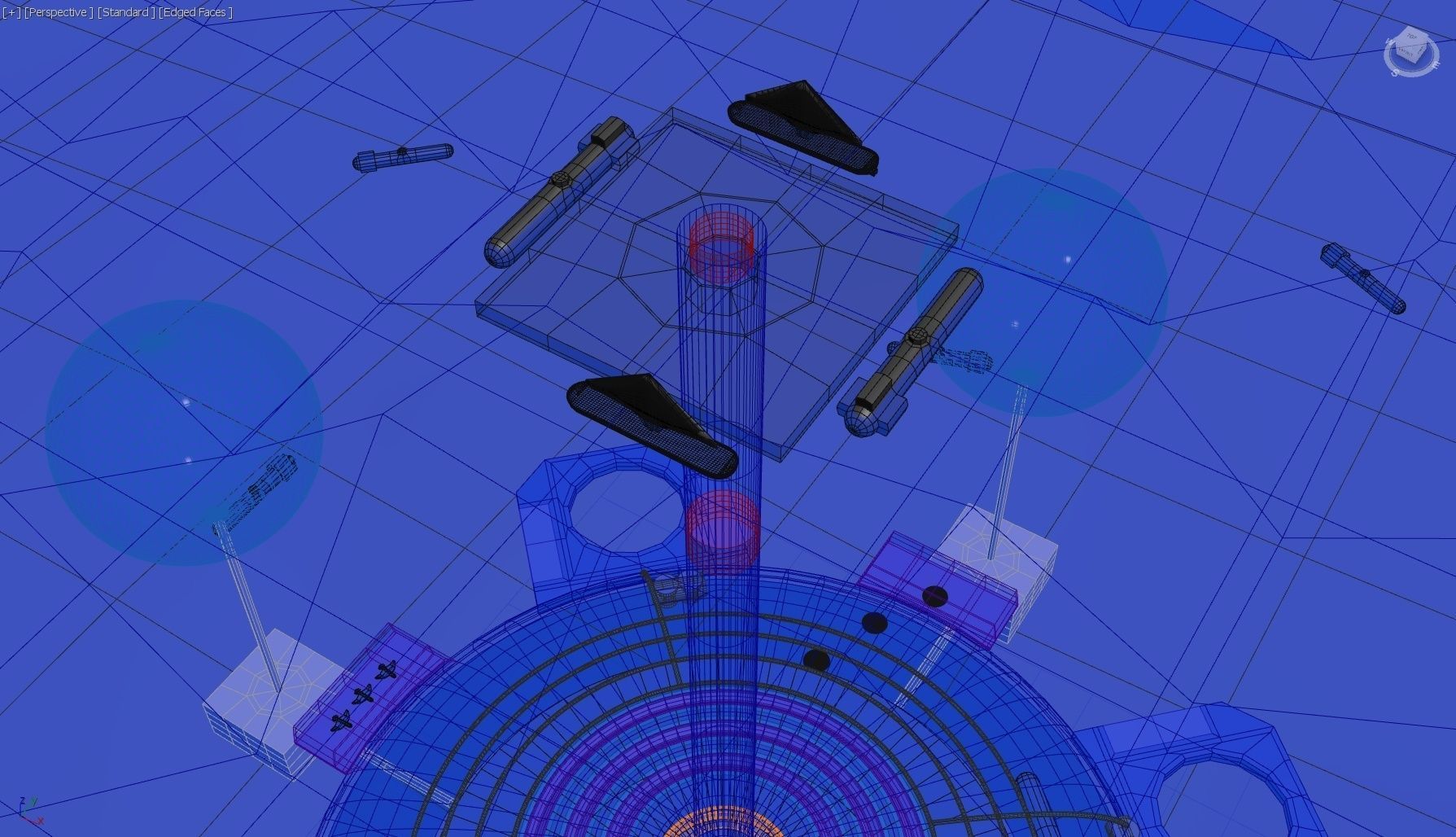 Sub Marine Observatory Aquarium - Concept 3D model_15