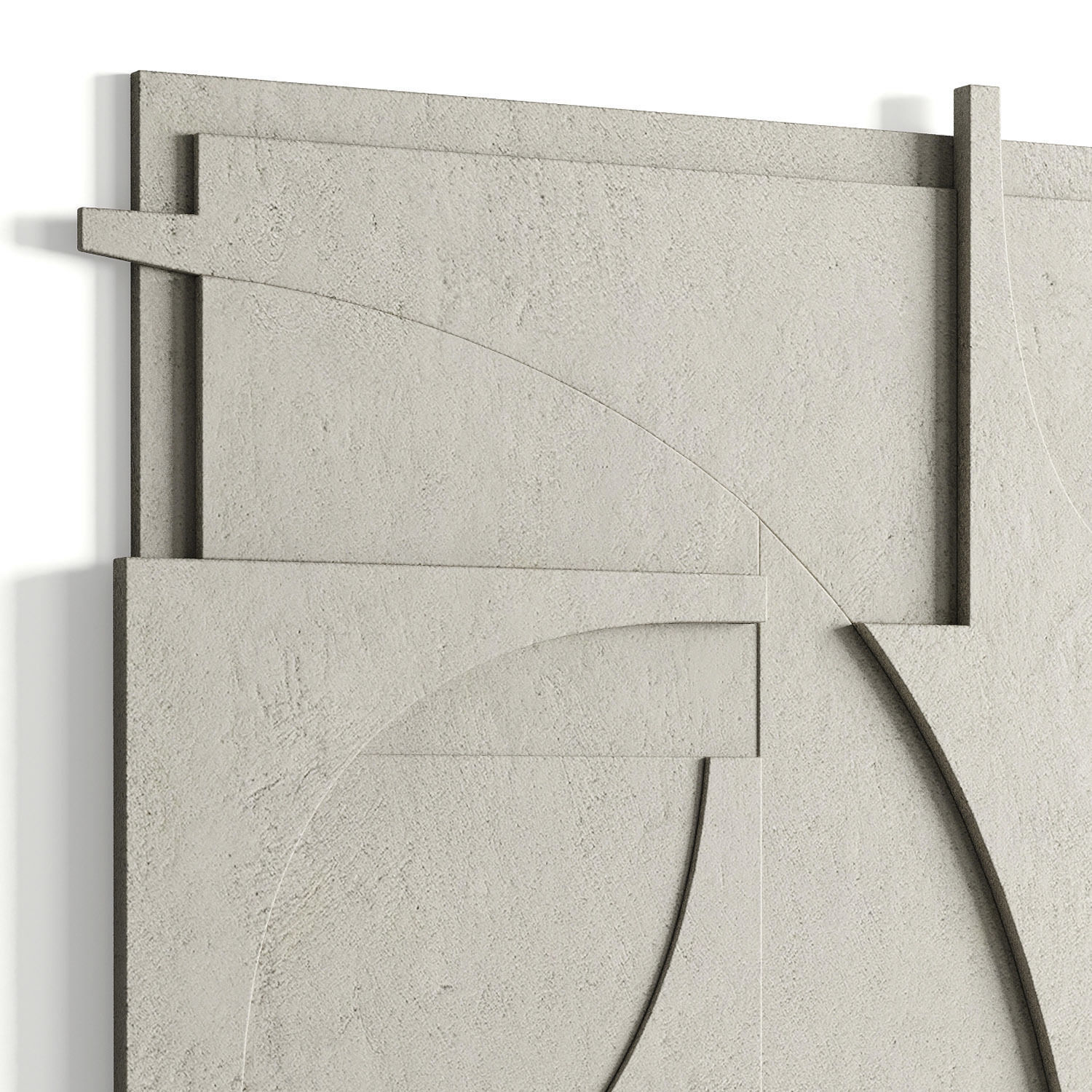 Atelier Plateau Relief wall art - No 10  Low-poly 3D model_2