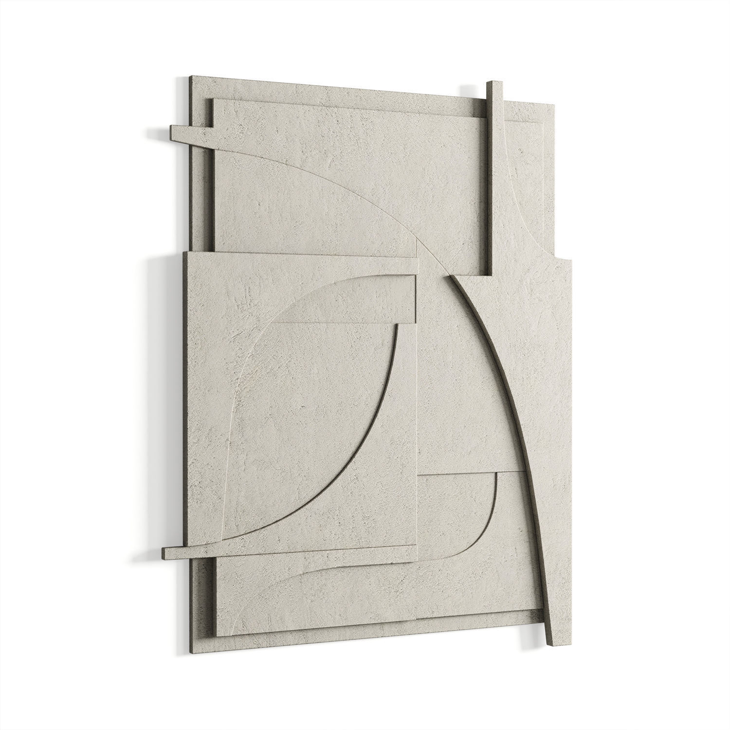 Atelier Plateau Relief wall art - No 10  Low-poly 3D model_1