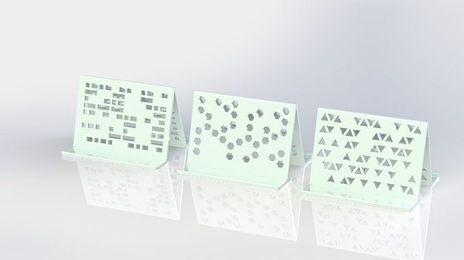 Card holder 3D print model