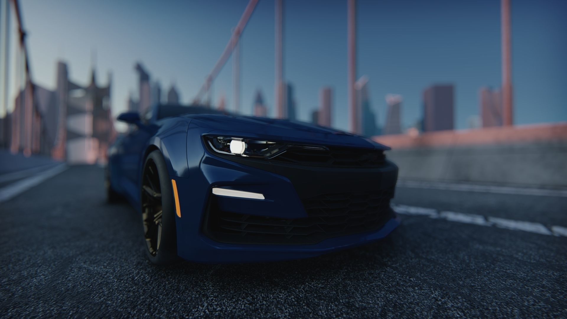camaro 2020  3D model_16