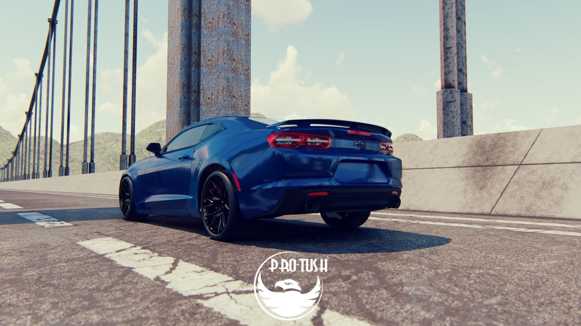 camaro 2020  3D model_35