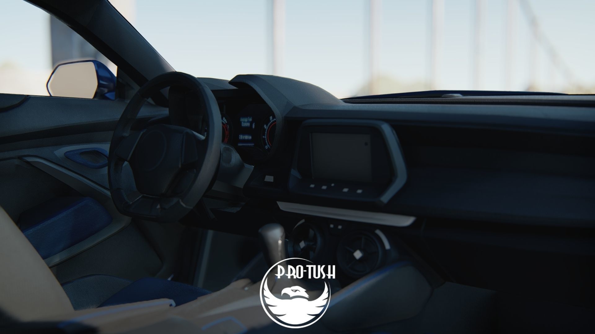 camaro 2020  3D model_5