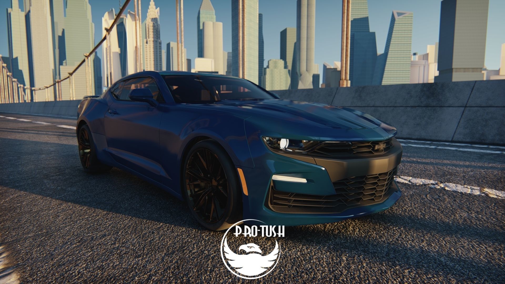 camaro 2020  3D model_34