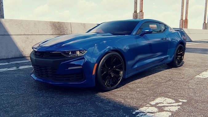camaro 2020  3D model