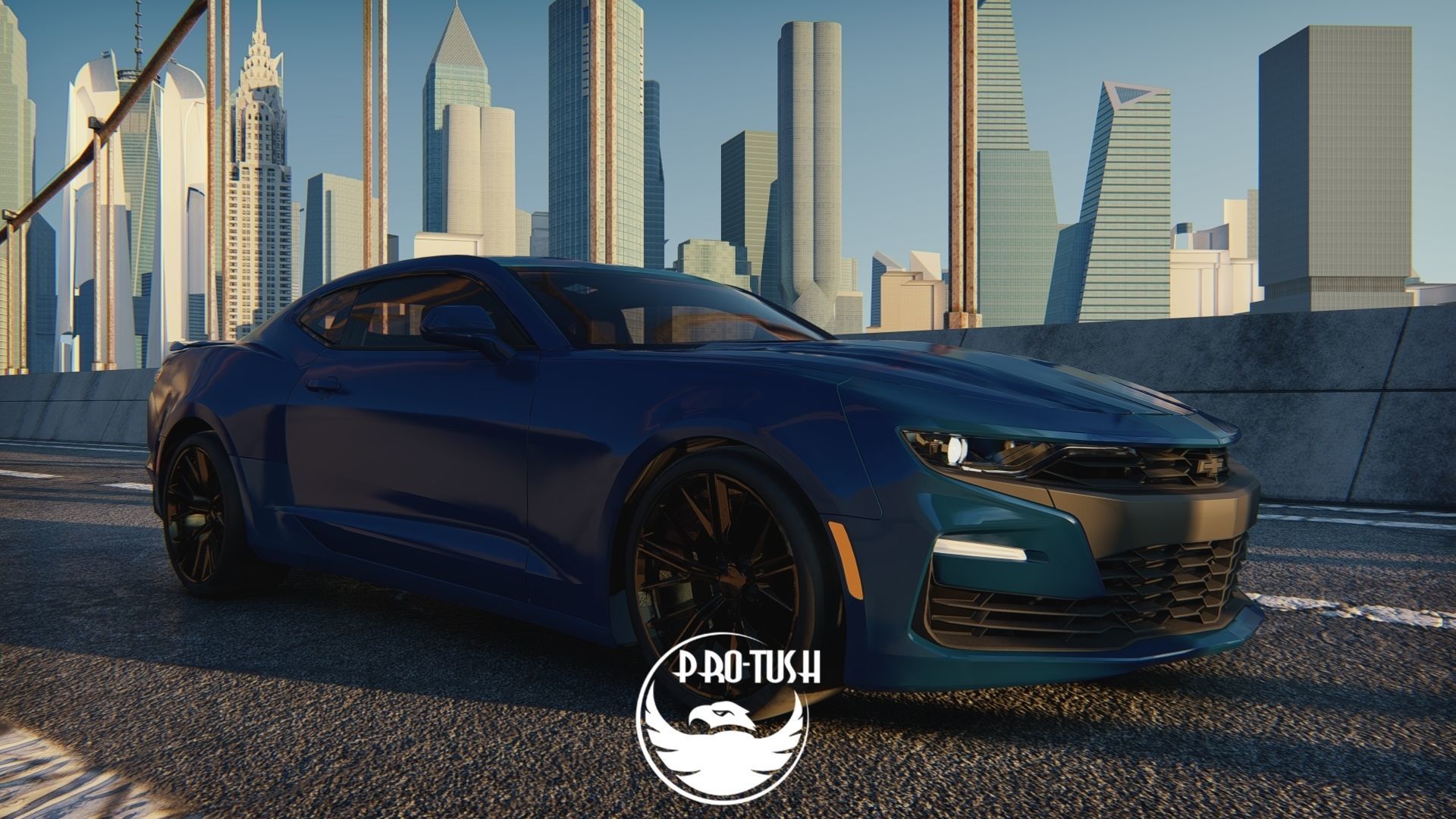 camaro 2020  3D model_9