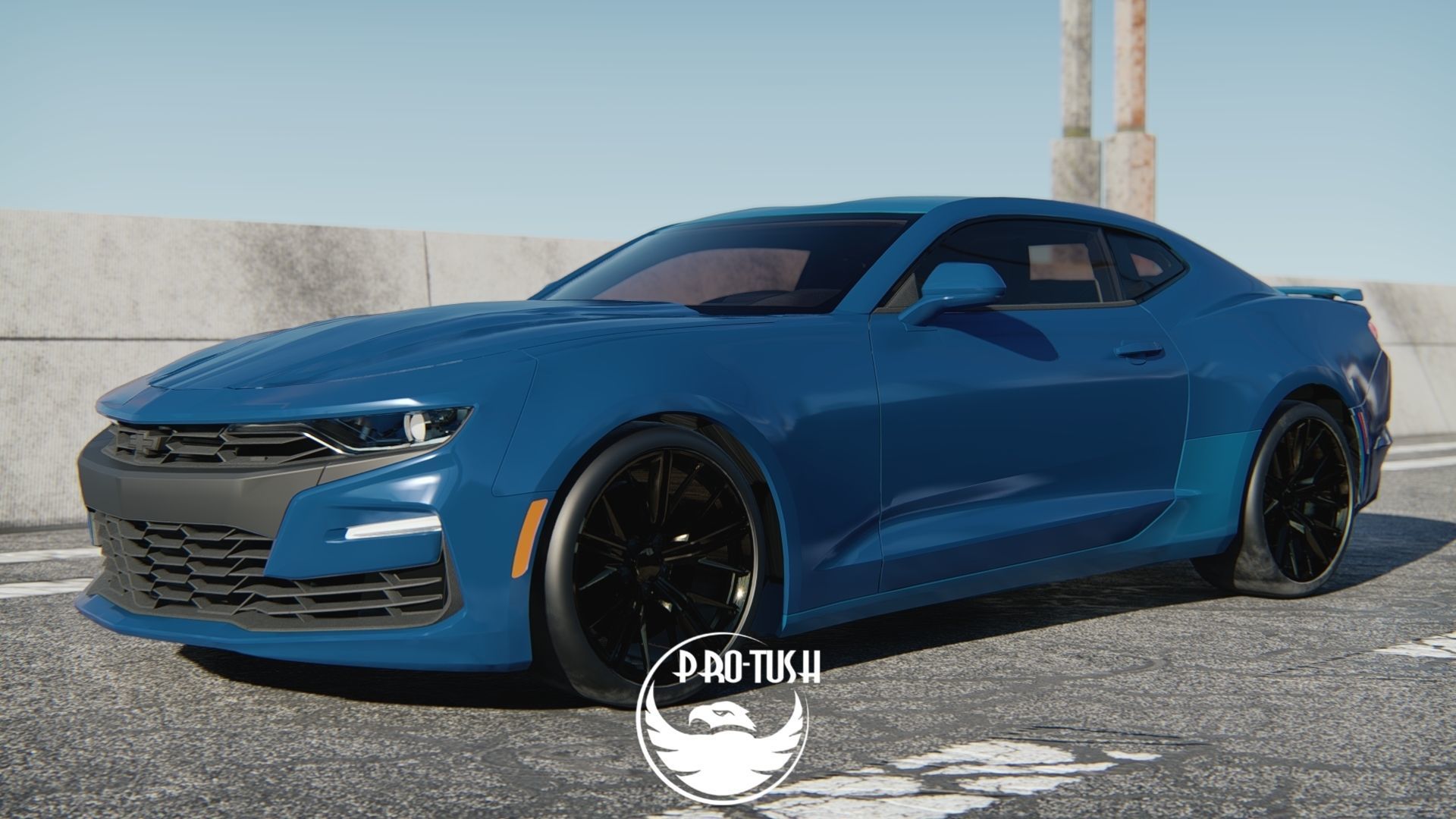 camaro 2020  3D model_32
