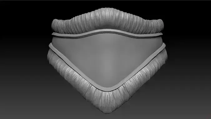 High-poly model Belt 3D model