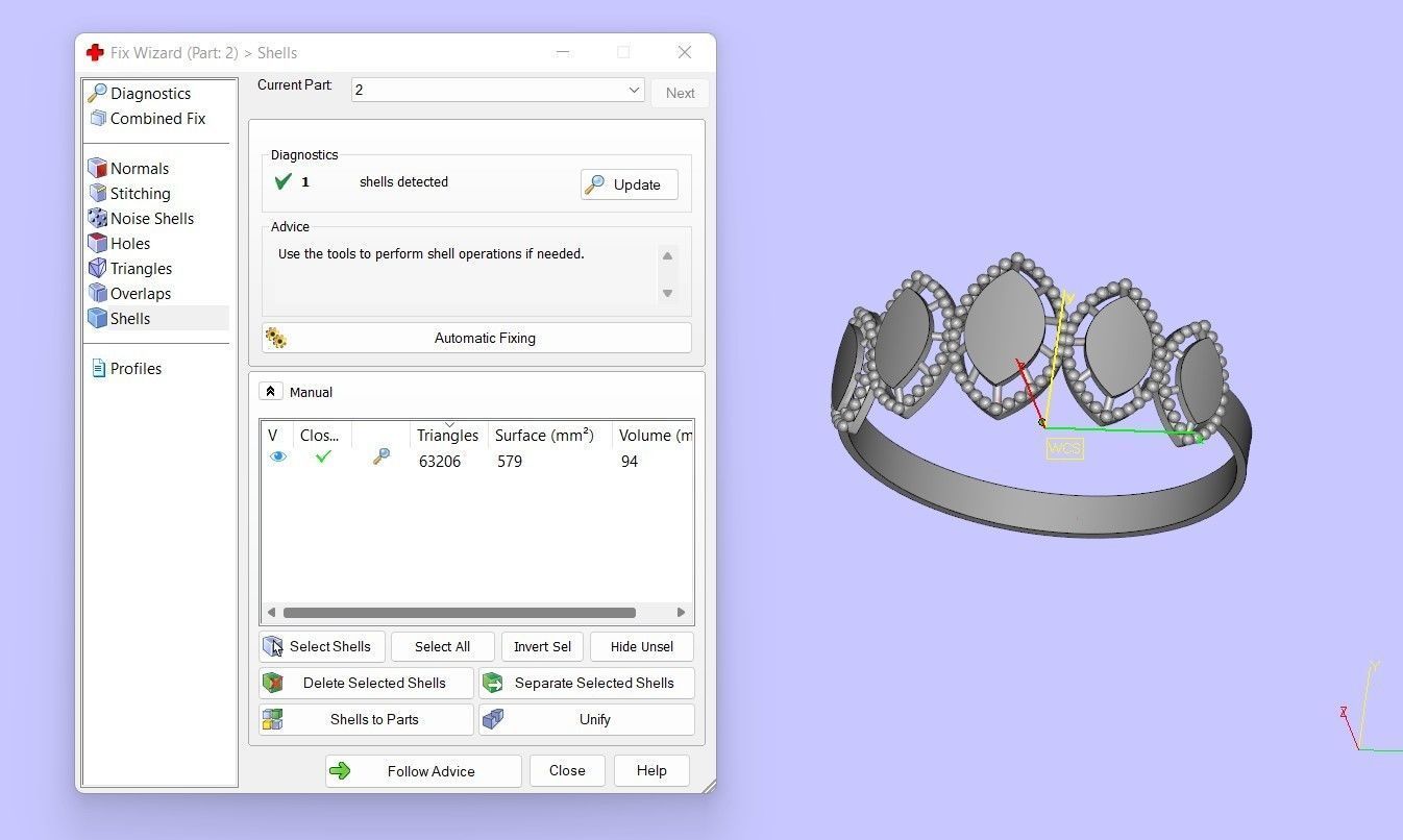 PLAIN RINGS 3D print model_27