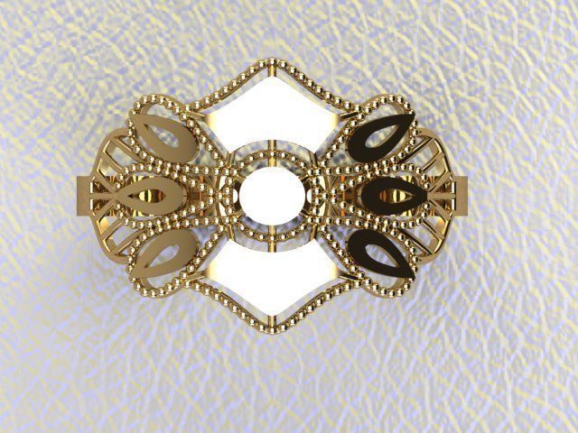 PLAIN RINGS 3D print model_15