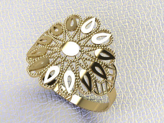 PLAIN RINGS 3D print model_7