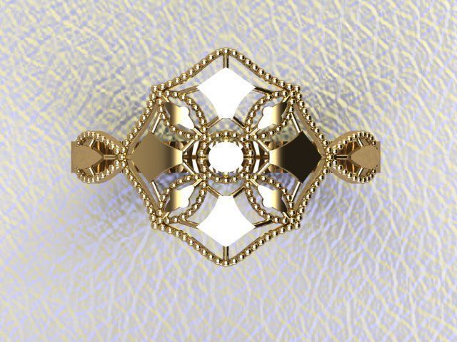 PLAIN RINGS 3D print model_16