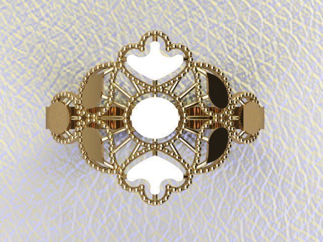 PLAIN RINGS 3D print model_13