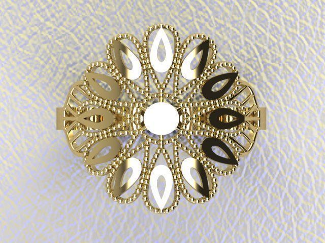 PLAIN RINGS 3D print model_14