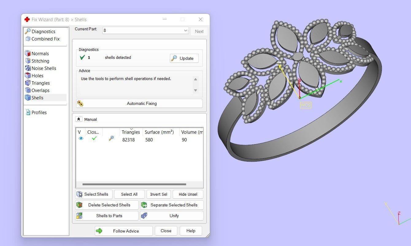 PLAIN RINGS 3D print model_33