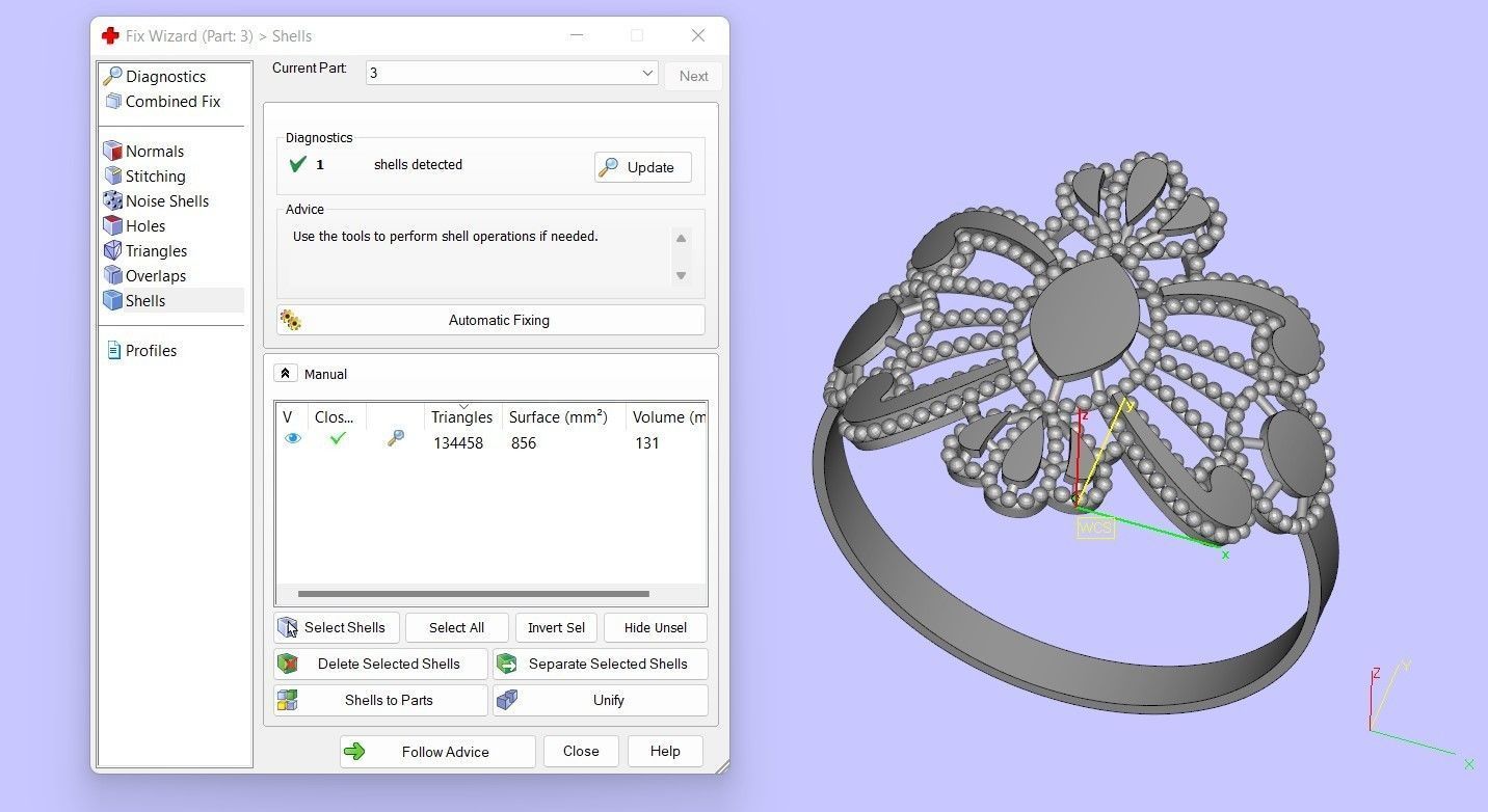 PLAIN RINGS 3D print model_28