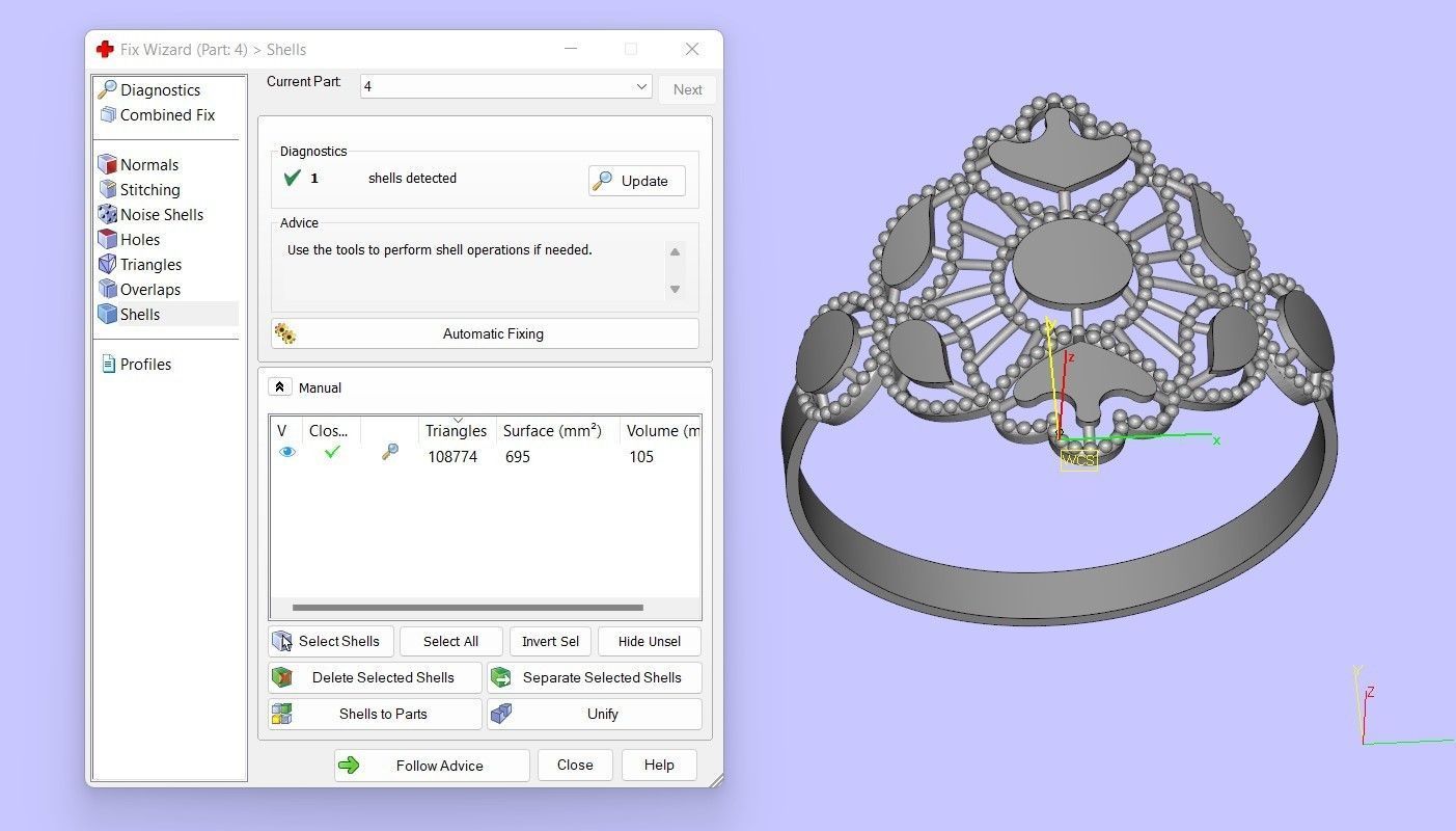 PLAIN RINGS 3D print model_29