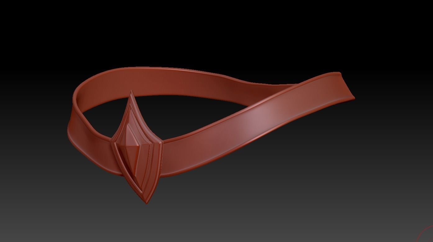 High-poly model Belt 3D model_2