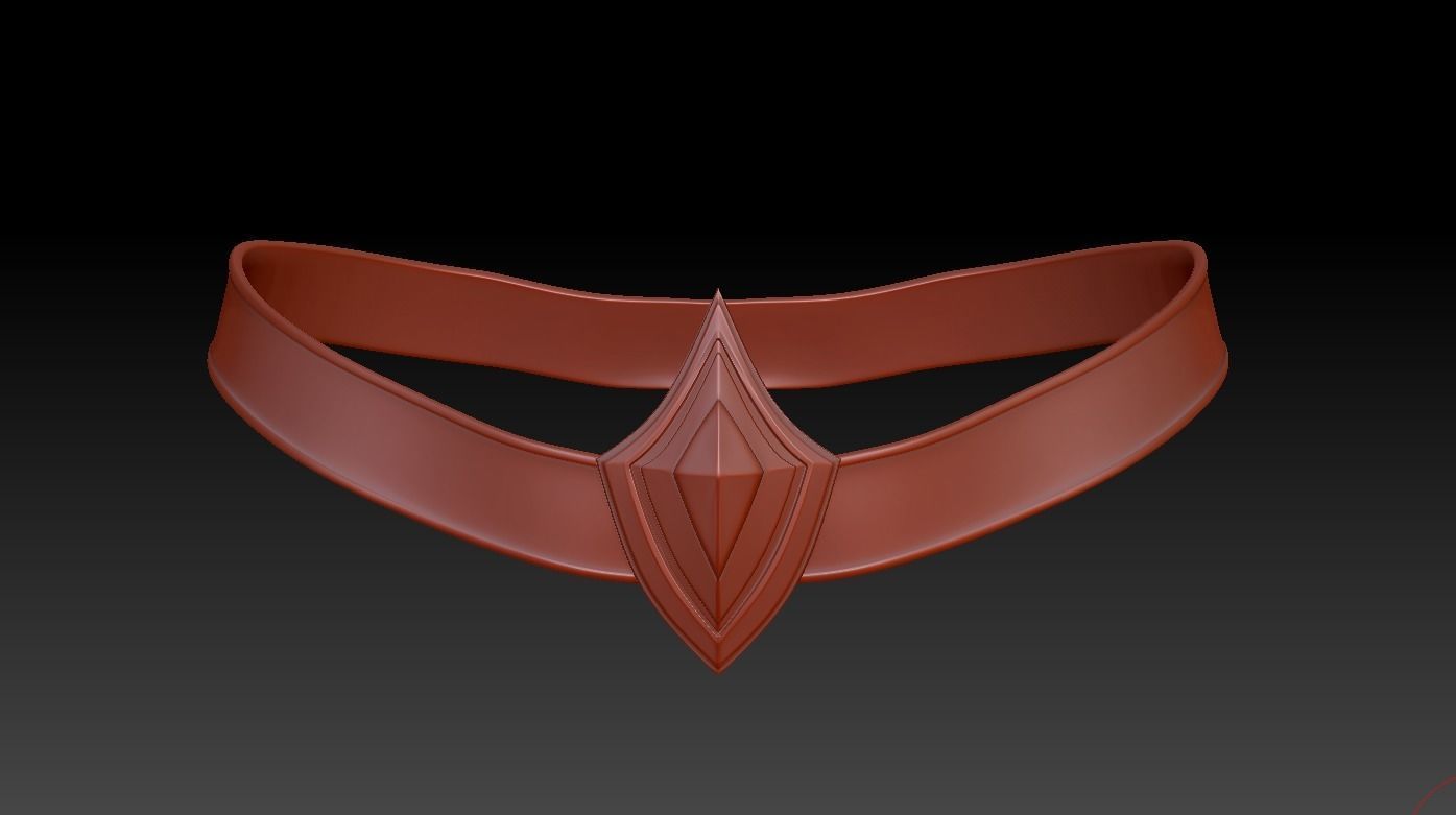 High-poly model Belt 3D model_1