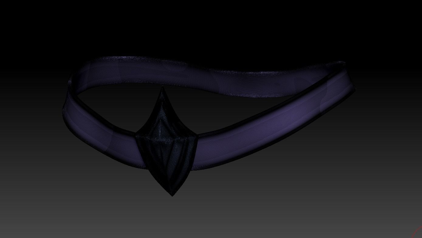 High-poly model Belt 3D model_8