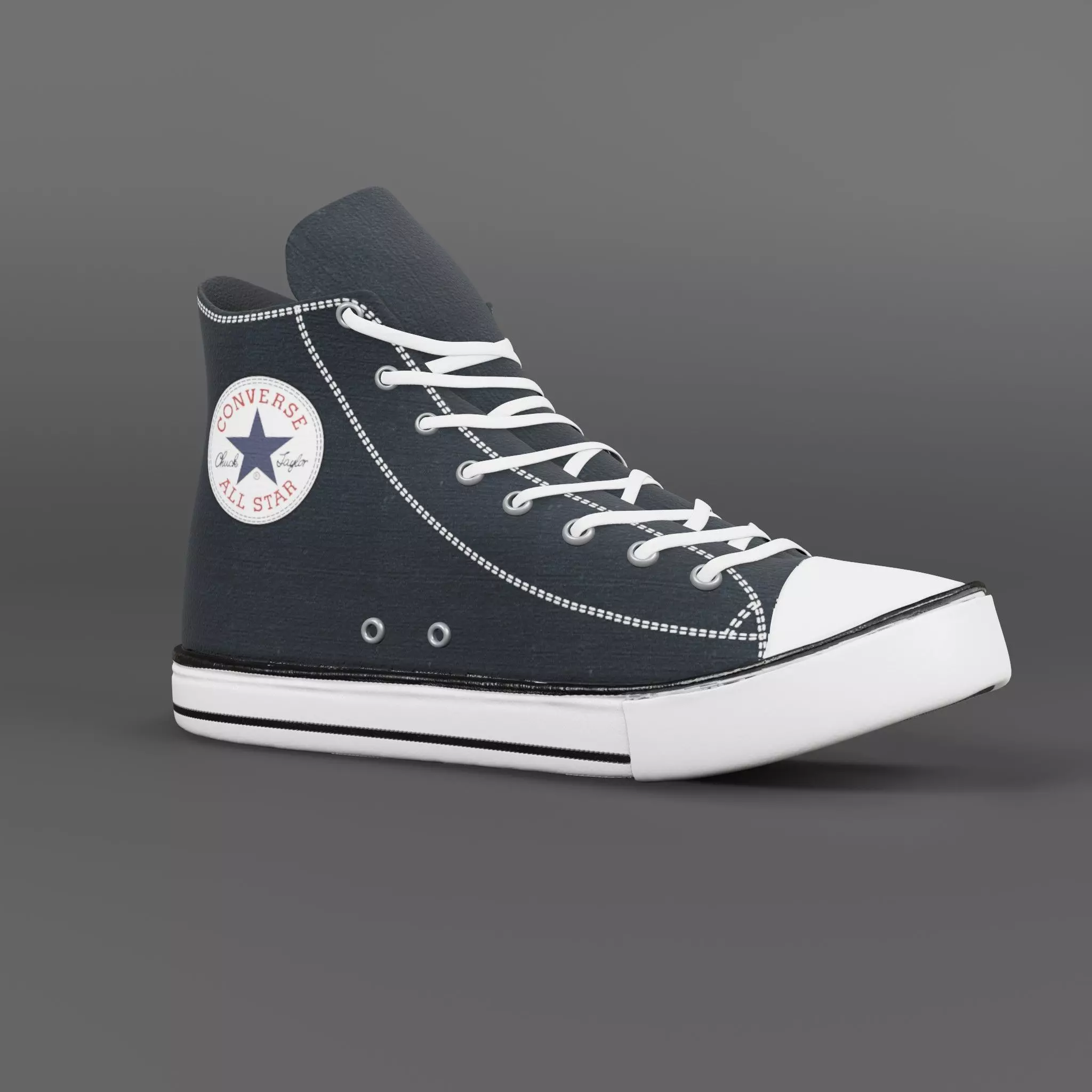All-stars Shoes 3D model_0