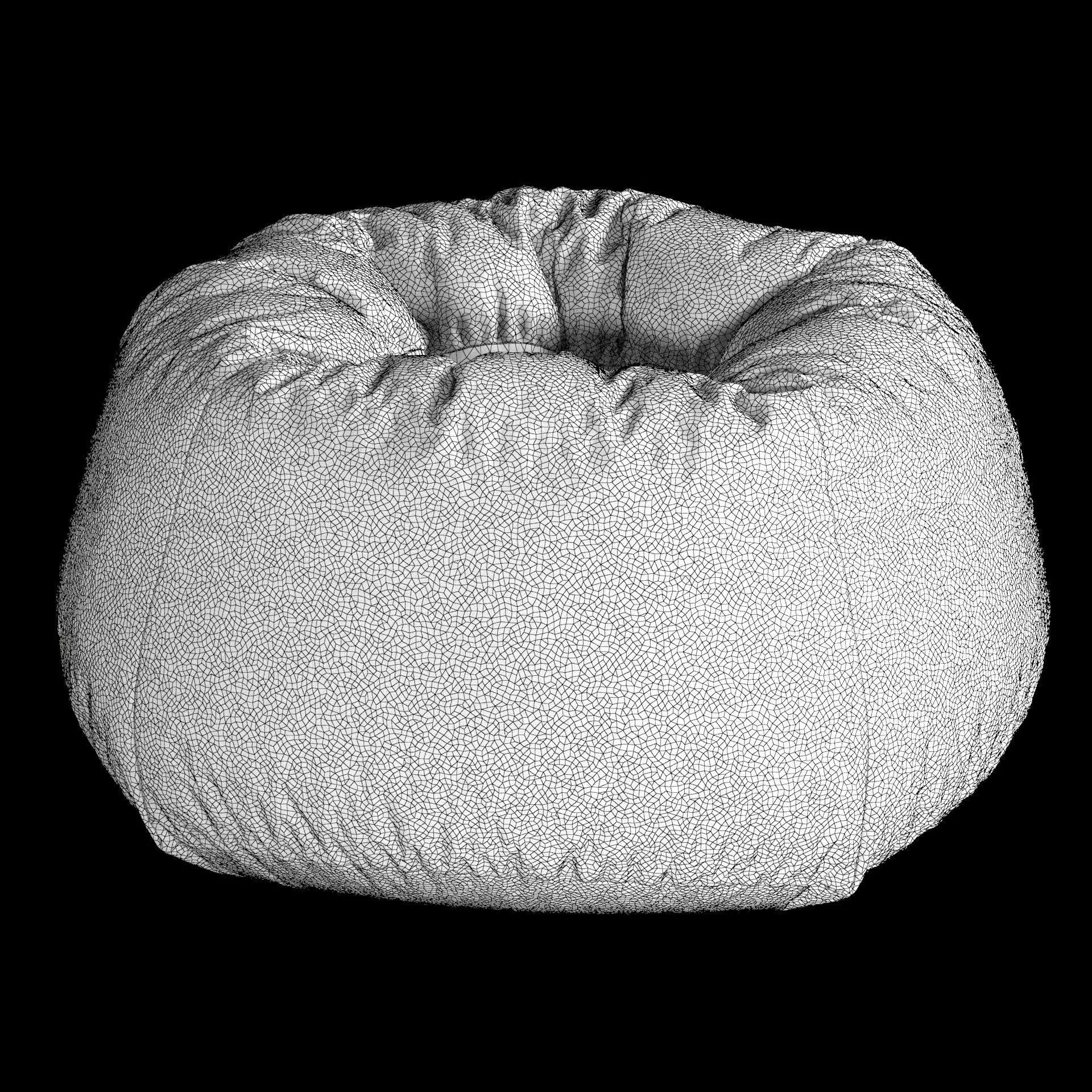 ottoman for relaxation 3D model_0