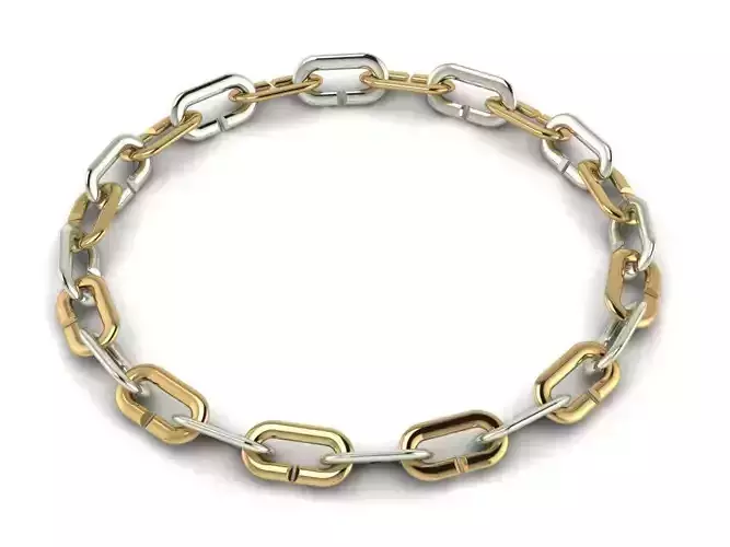 vernier chain bracelet