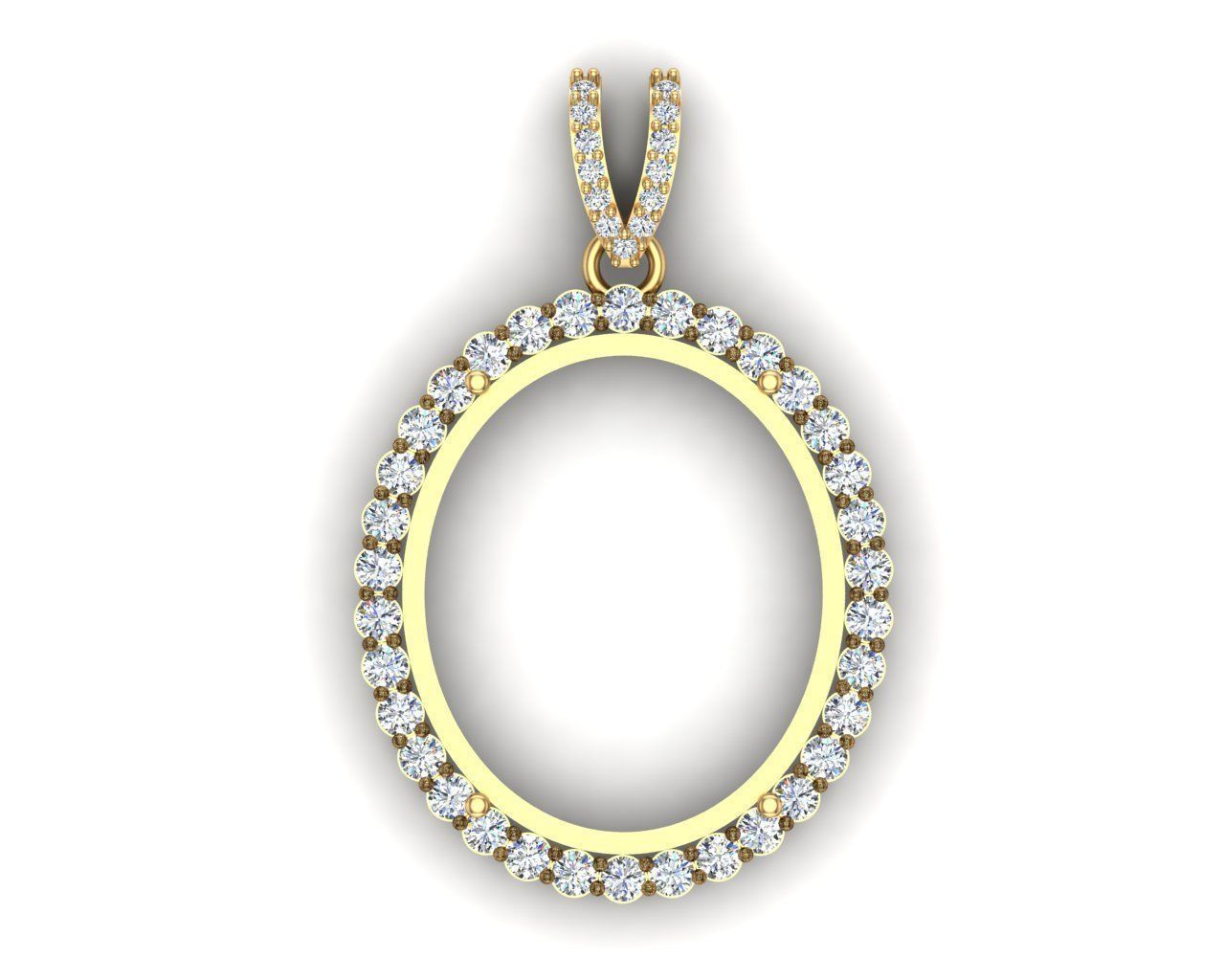 Pendant 0058 Free 3D print model_2