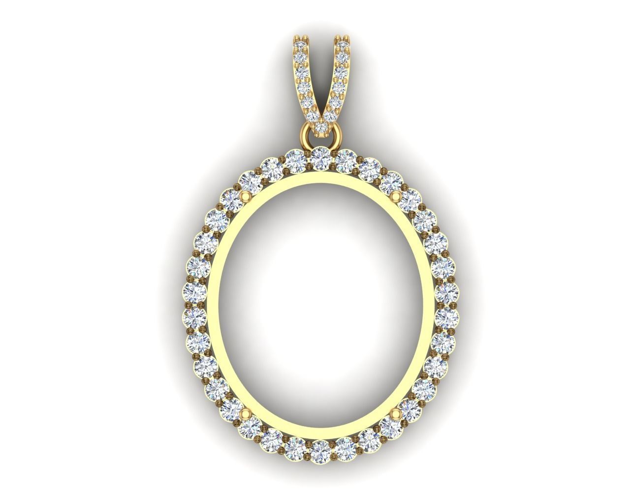 Pendant 0058 Free 3D print model_9