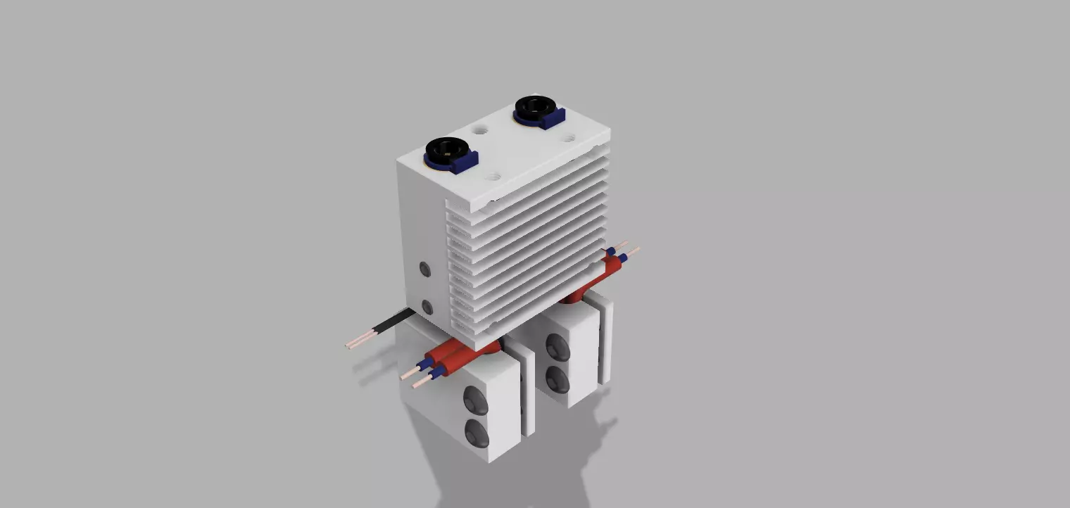 Chimera Volcano hotend 3D print model
