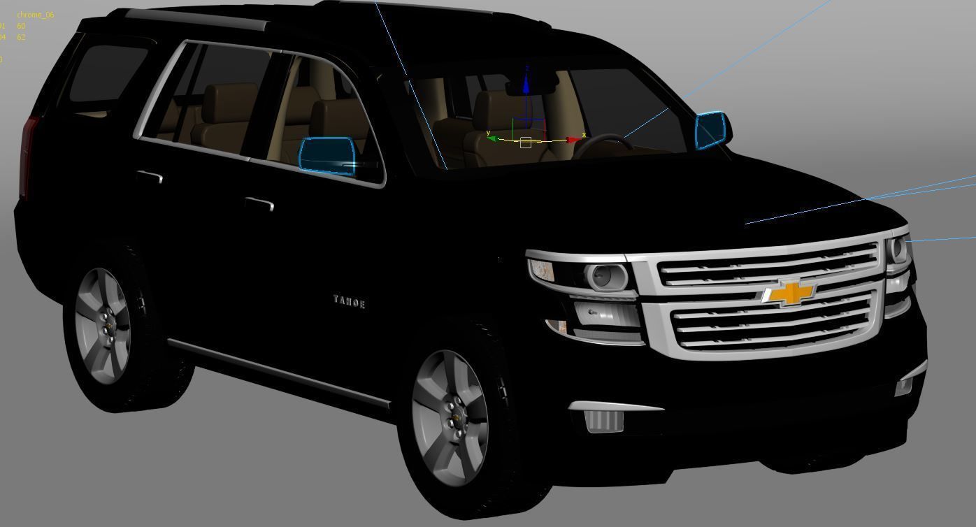Chevrolet Tahoe 2015  3D model_27