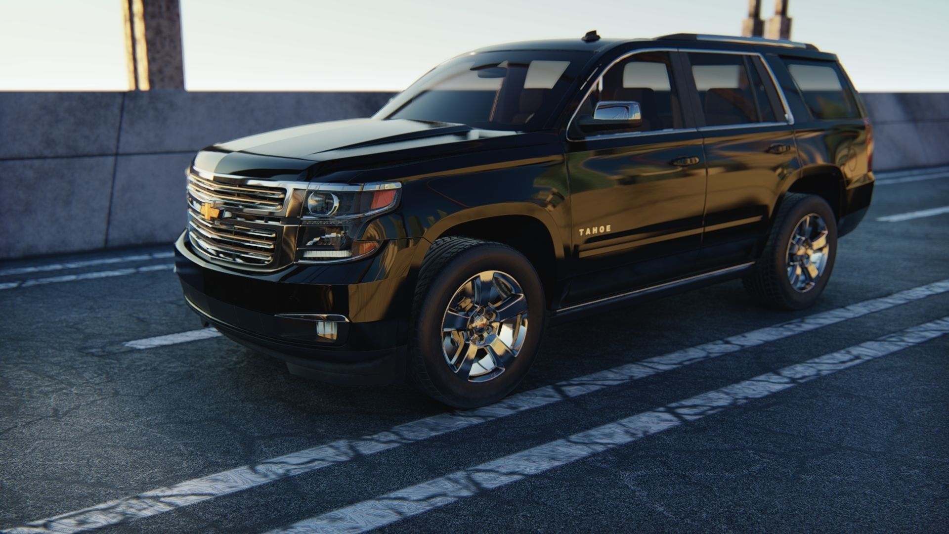 Chevrolet Tahoe 2015  3D model_26