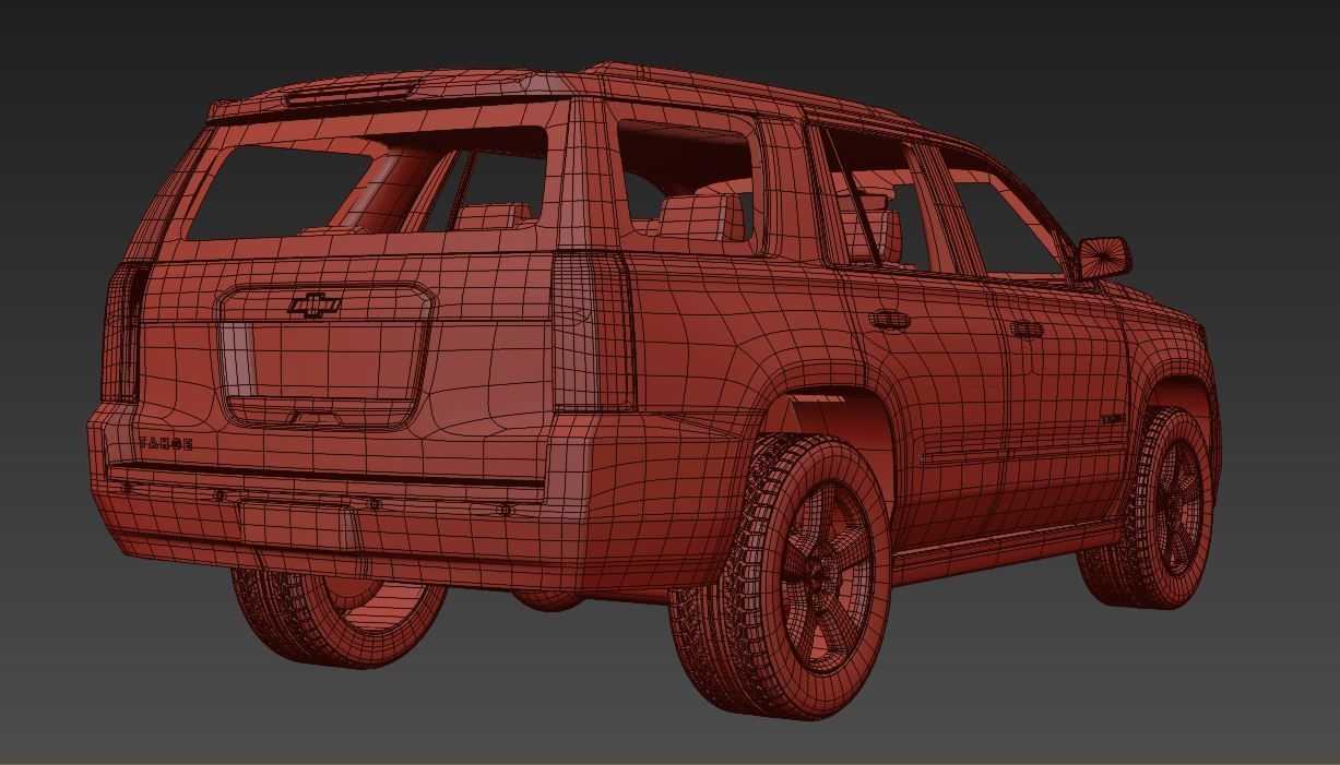 Chevrolet Tahoe 2015  3D model_32