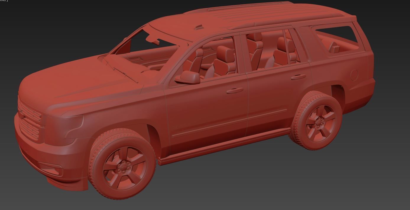 Chevrolet Tahoe 2015  3D model_28