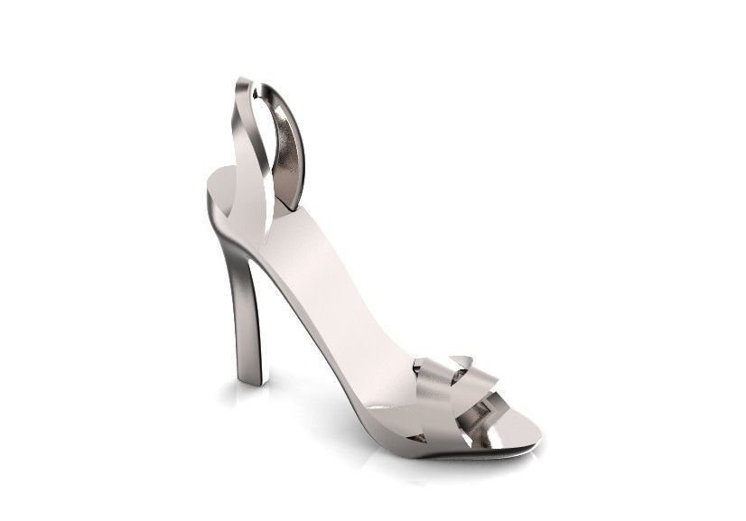 stylish pendant women sandal girl shoe  without stones 480 3D print model_17