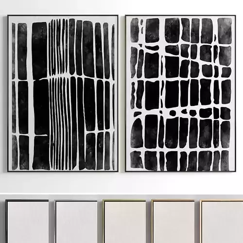 Photo Frame 335 Low-poly 3D model