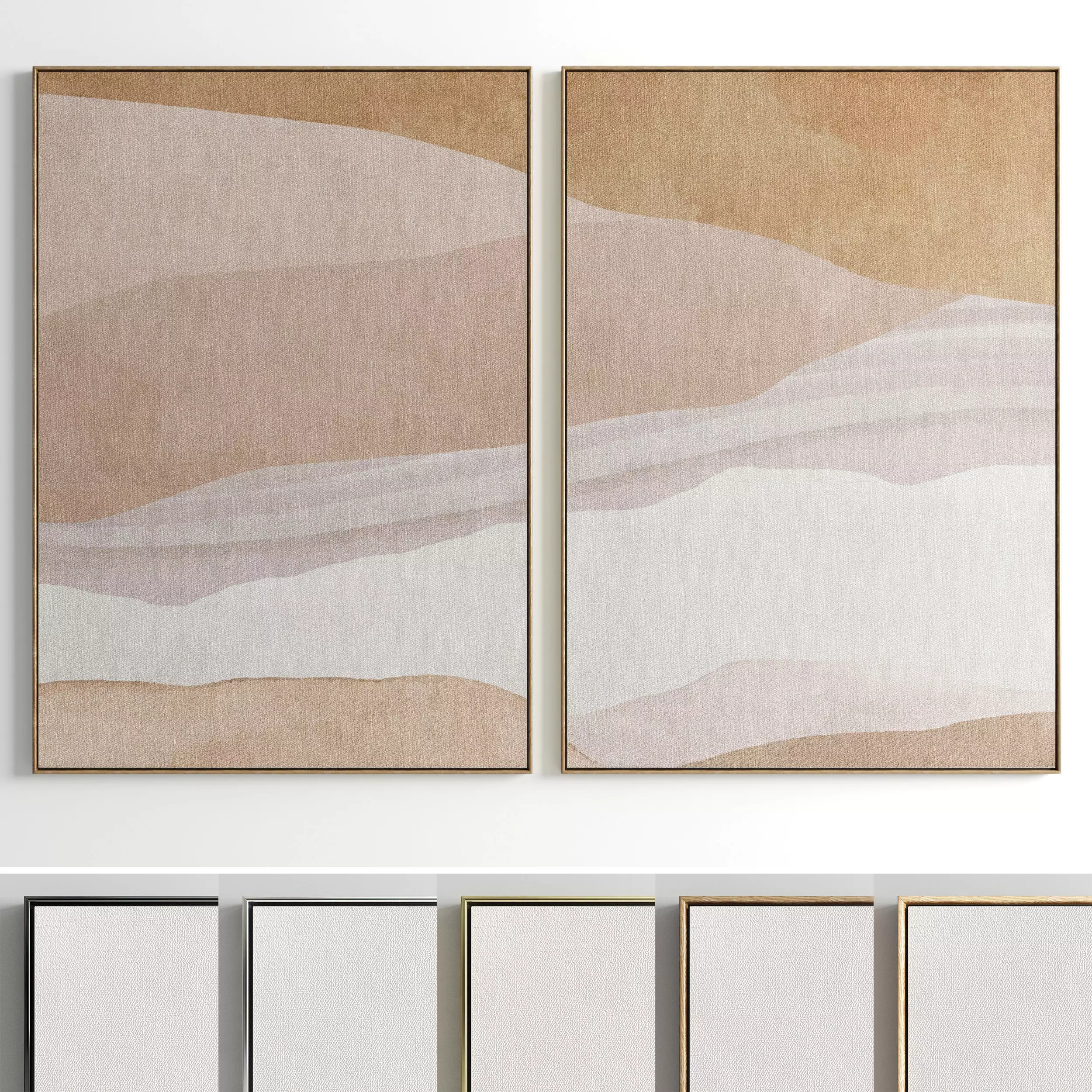 Photo Frame 337 Low-poly 3D model_0