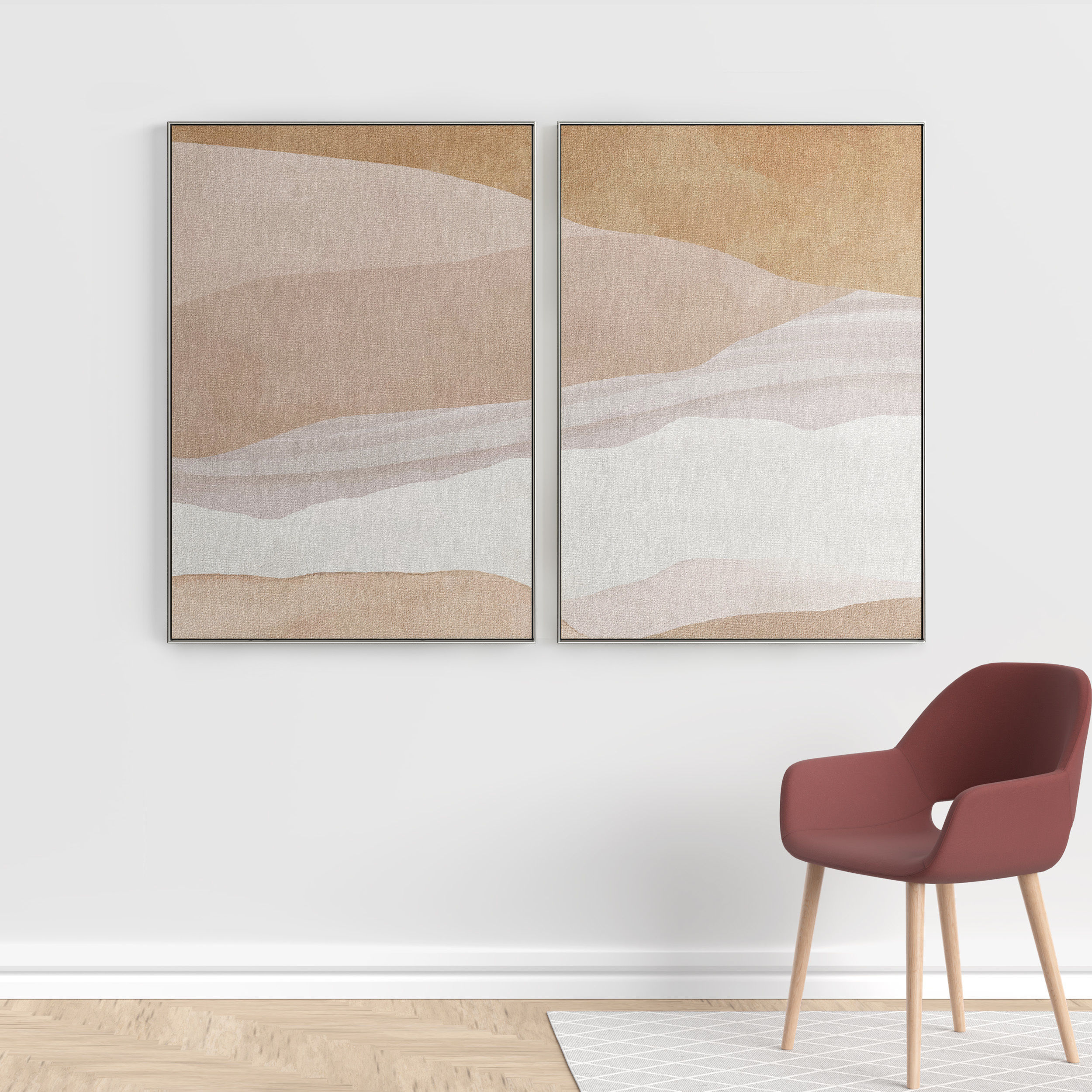 Photo Frame 337 Low-poly 3D model_4