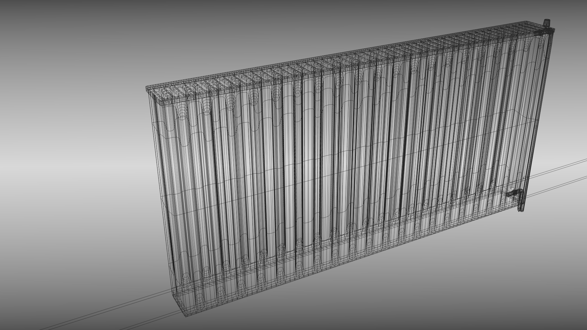 Radiator Heater 39721 3D model_8