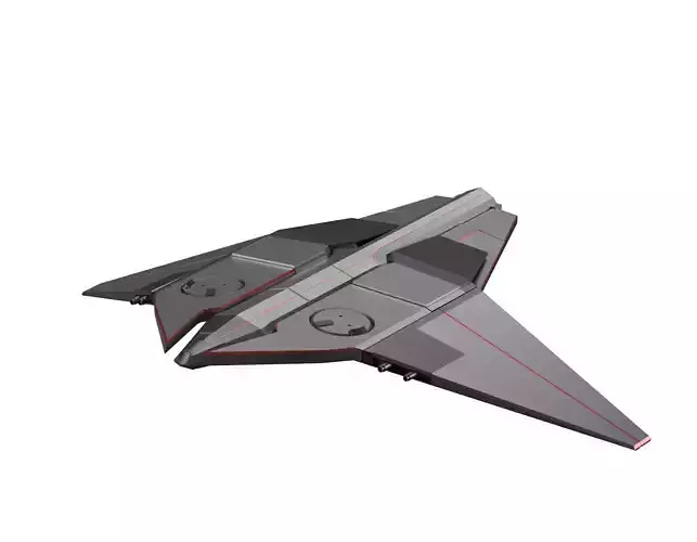 Drone star wars x-wing fighter