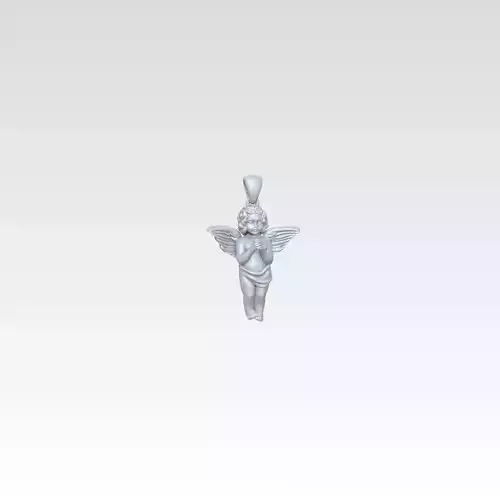 Angel Pendant  Free 3D print model