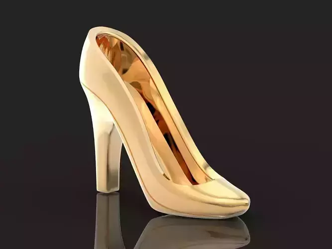 fashionable pendant womens shoe 480 3D print model
