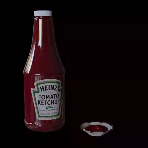 Ketchup with sauce