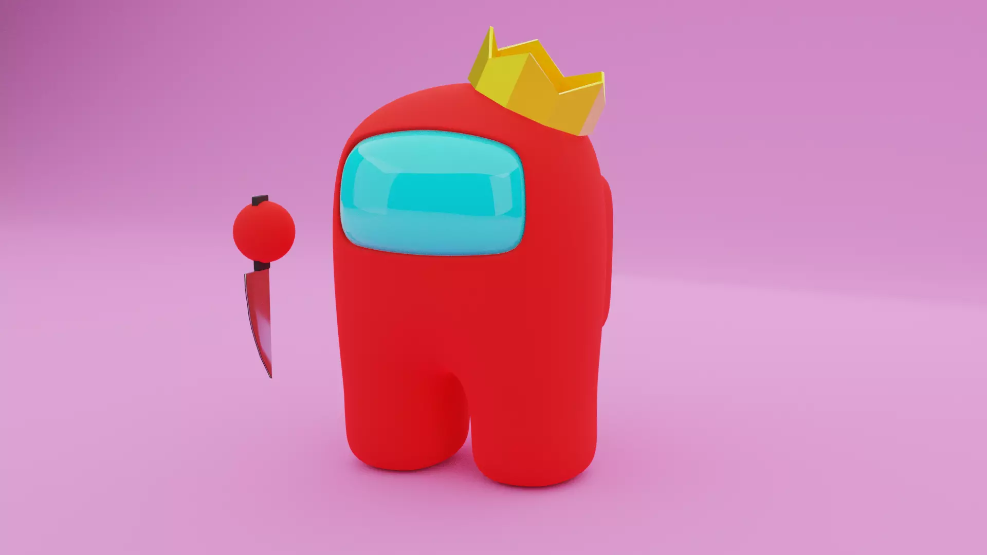 King Among Us Killer 3D model_0