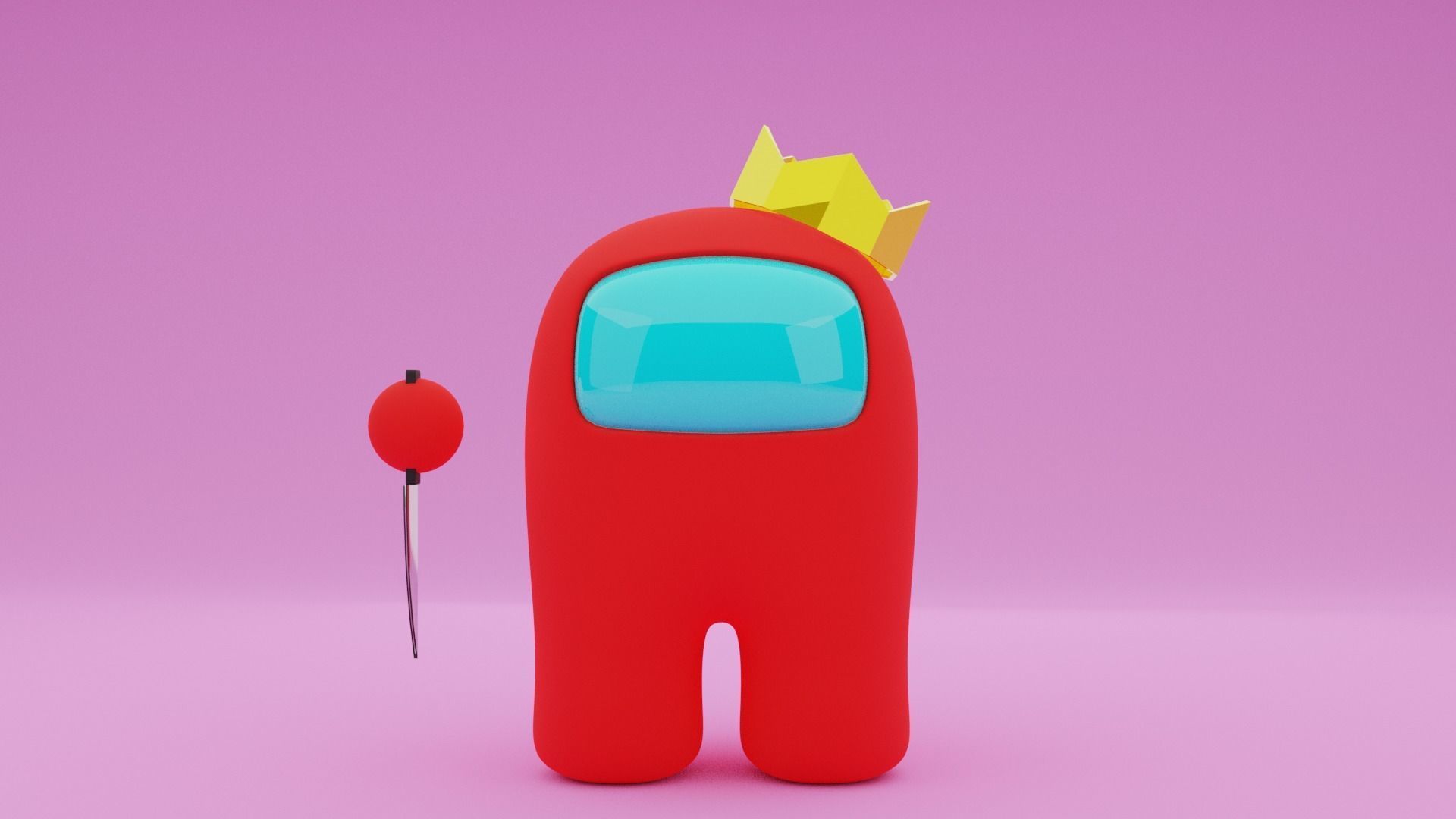 King Among Us Killer 3D model_1