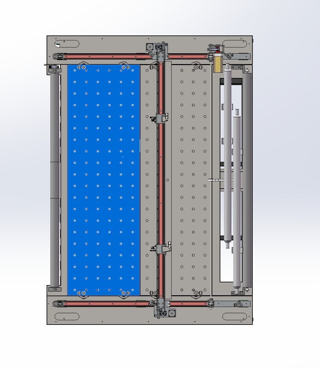 Laser cutting machine 3D model_6