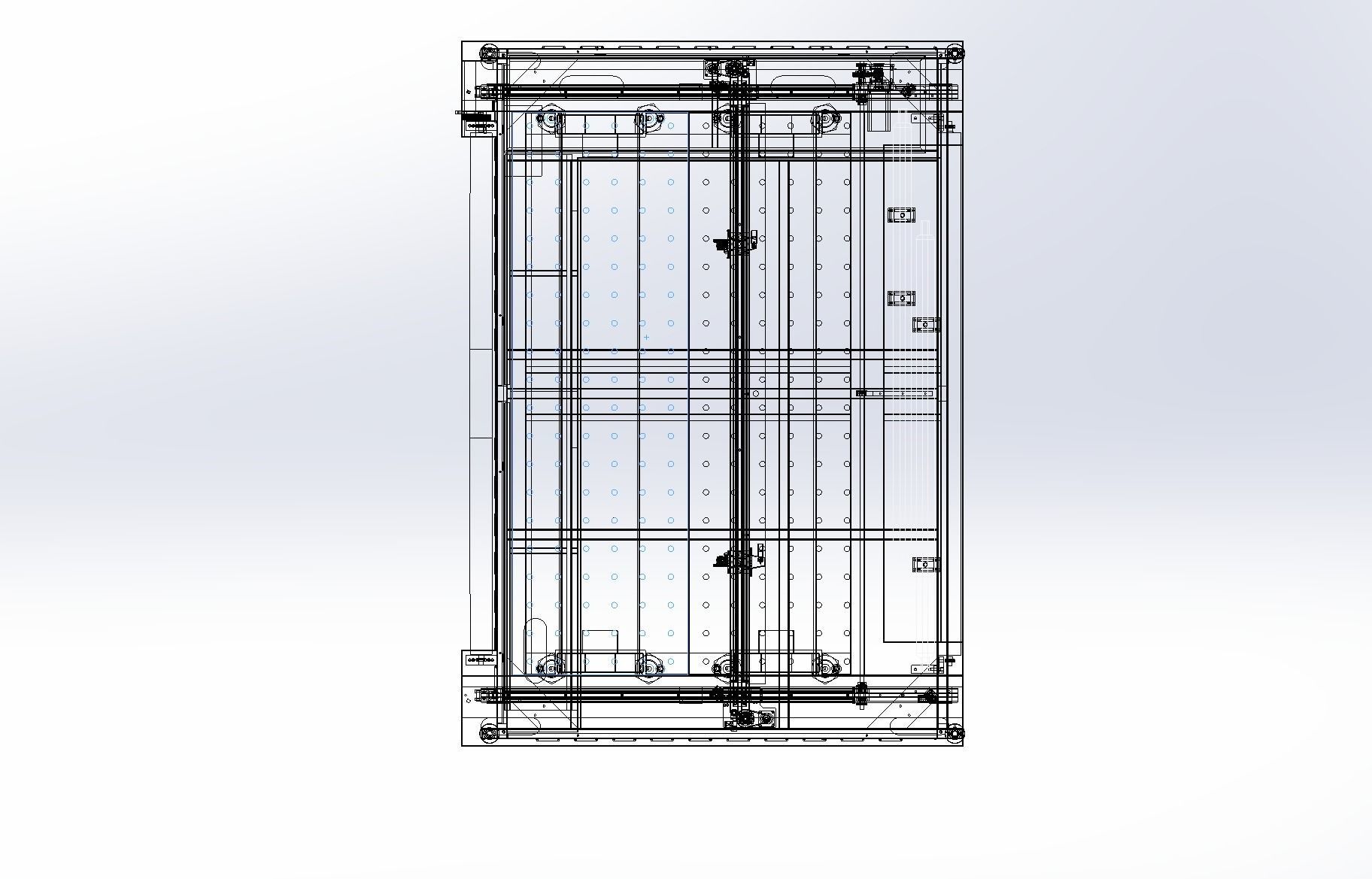 Laser cutting machine 3D model_8